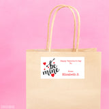 "Be Mine" Valentine's Day Gift Labels
