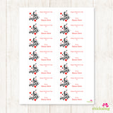 "Be Mine" Valentine's Day Gift Labels