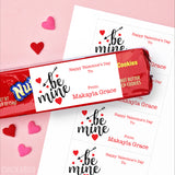 "Be Mine" Valentine's Day Gift Labels