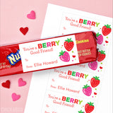 Berry Valentine's Day Gift Labels