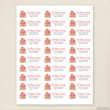 Love Envelope Valentine's Day Address Labels