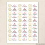 "Wise Men Still Seek Him" Christmas Address Labels