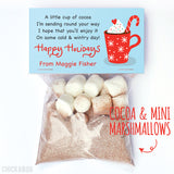Happy Holidays Cocoa Paper Tags and Bags