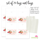 Vintage Truck Merry Christmas Paper Tags and Bags