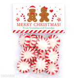 Gingerbread Family of 2 - Christmas Paper Tags and Bags