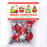 Christmas Train Paper Tags and Bags