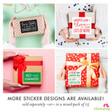 "If You Hate It I Was Just Kidding" Christmas Gift Sticker