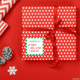 Wrapped By Santa Sticker