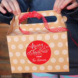 Calligraphy "Merry Christmas" Stickers