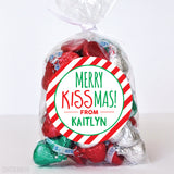 "Merry KissMas" Christmas Stickers