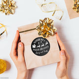 "Wishing You a Magical Christmas" Stickers