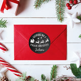 "Wishing You a Magical Christmas" Stickers