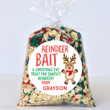 "Reindeer Bait" Christmas Stickers