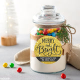 "Merry and Bright" Happy Holidays Stickers