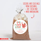 "Baby It's Cold Outside" Christmas Cocoa Gift Labels