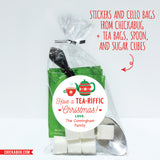 Tea-riffic Christmas Teapot & Mug Gift Labels
