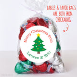 Christmas Stickers - Mixed Set with African-American Santa