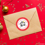 Nativity Scene Christmas Gift Stickers
