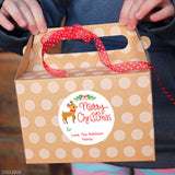 Sweet Reindeer Christmas Gift Labels