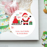 Santa Christmas Gift Labels