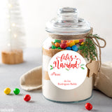 Calligraphy Christmas Gift Labels - Feliz Navidad