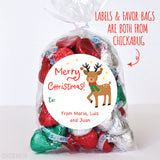 Reindeer Christmas Gift Labels