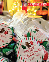 "Wishing You a Sweet Christmas" Stickers