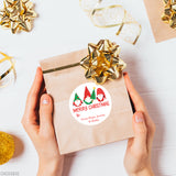 Gnomes Christmas Gift Labels