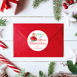 Vintage Christmas Caroler Gift Labels