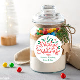 Handwritten Merry Christmas Gift Labels