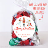 Nutcracker Christmas Gift Labels