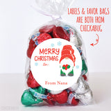 Christmas Gnome Gift Labels
