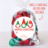 Christmas Gnomes Gift Labels