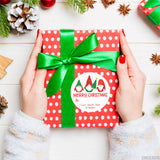 Christmas Gnomes Gift Labels