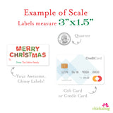 Merry Christmas Cookies Christmas Gift Labels