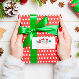 Christmas Village Gift Labels