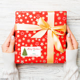 Watercolor Christmas Tree Christmas Gift Labels