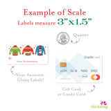 Christmas Sweaters Christmas Gift Labels