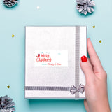 Watercolor Cardinal Merry Christmas Gift Labels