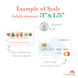 Sugar Cookies "From the Kitchen of" Christmas Food Gift Labels