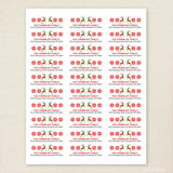 Christmas Sweater Address Labels