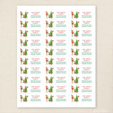 Christmas Elves Address Labels