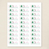 Pink Nutcracker Christmas Address Labels