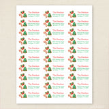 Christmas Cookies Address Labels
