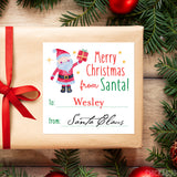 Signed by Santa Christmas Gift Labels - Country Santa