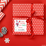 Signed by Santa Christmas Gift Labels - Country Santa