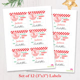 Signed by Santa Christmas Gift Labels - Special Delivery Stamp