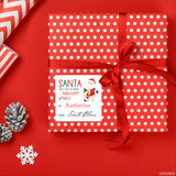 Signed by Santa Christmas Gift Labels - Santa's Nice List