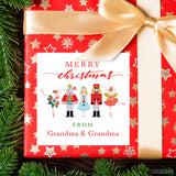 Nutcracker Ballet Christmas Gift Labels