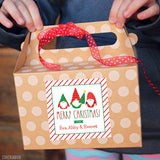 Gnomes Christmas Gift Labels